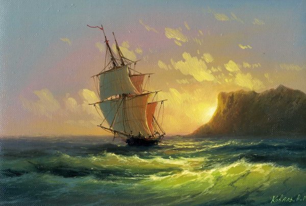 Джером Холмс художник маринист