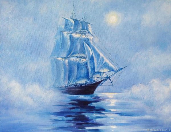 Парусник рисунок