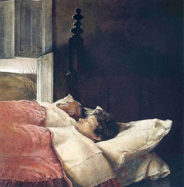 Картина мир Кристины Эндрю Уайета