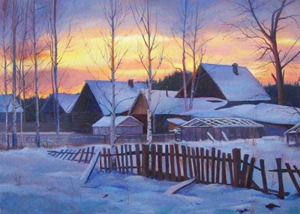 Художник Евгений Карлович пейзажи