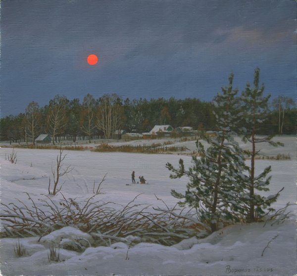 Художник Викентий Лукиянов пейзаж