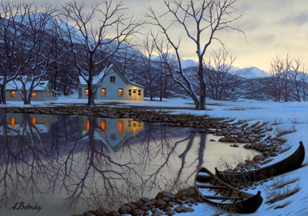 Константин Алексеевич Коровин вечер