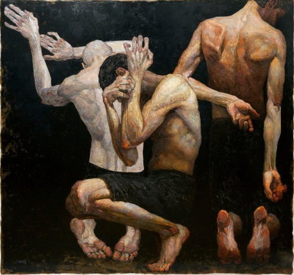 Саражин Денис художник руки