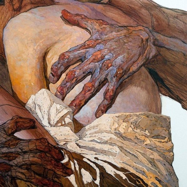 Денис Саражин картины руки