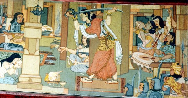 Альсекко и фреска