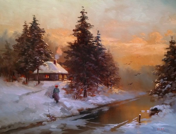 Картины художника Евгения Каковкина