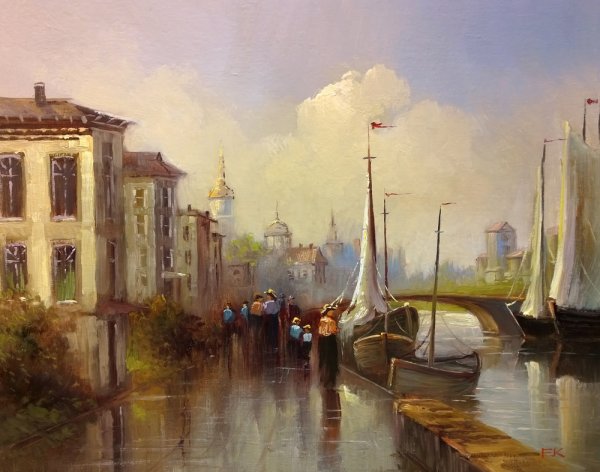 Пейзажи художника Евгения Каковкина.