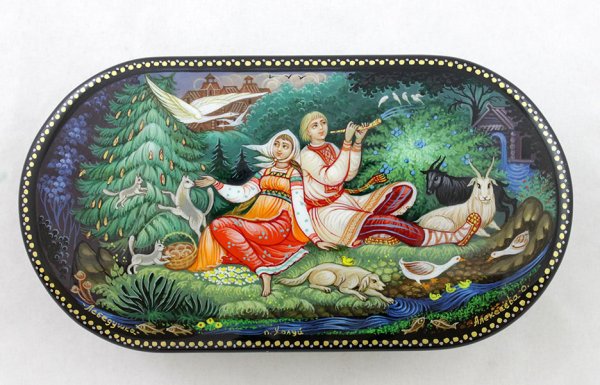 Холуйская лаковая живопись