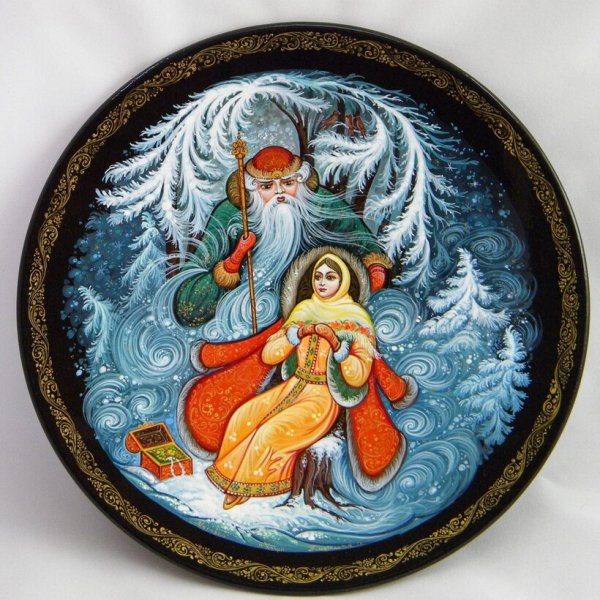 Миниатюра лаковая Холуй Дмитриев