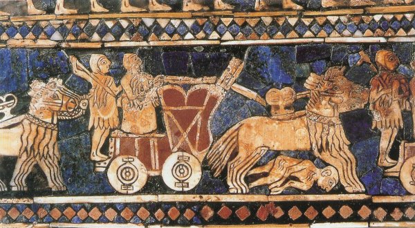 Древняя Месопотамия Штандарт из ура