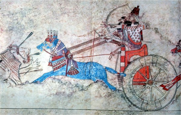 Ассирия фрески