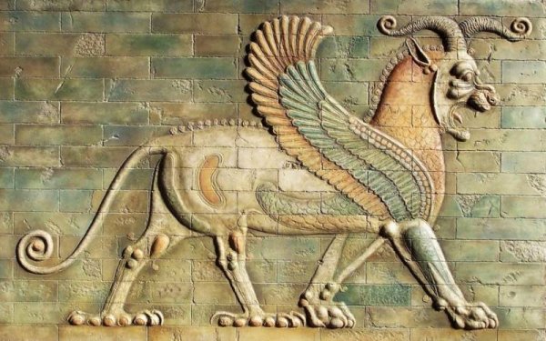 Древняя Месопотамия фрески