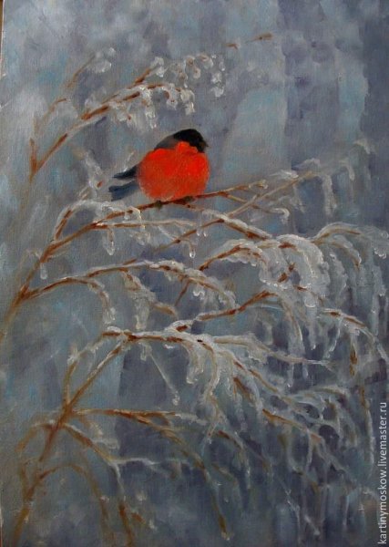 Дмитрий Субрис художник Снегирь