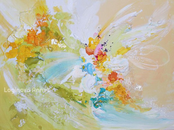 Живопись абстракция Аннет Логинова