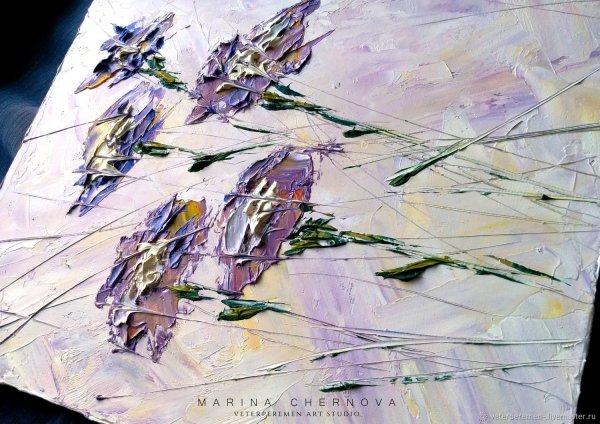 Абстрактная живопись Весна