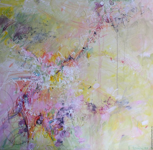 Весенняя Абстрактная живопись