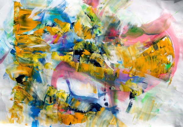 Весенняя Абстрактная живопись