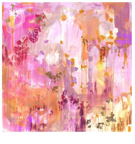 Абстракция в теплых тонах