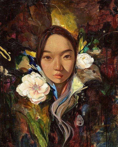 Корейский художник Ким ванки