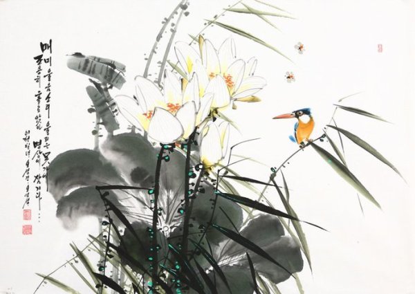 Южно-корейский художник Sung ki Jeon