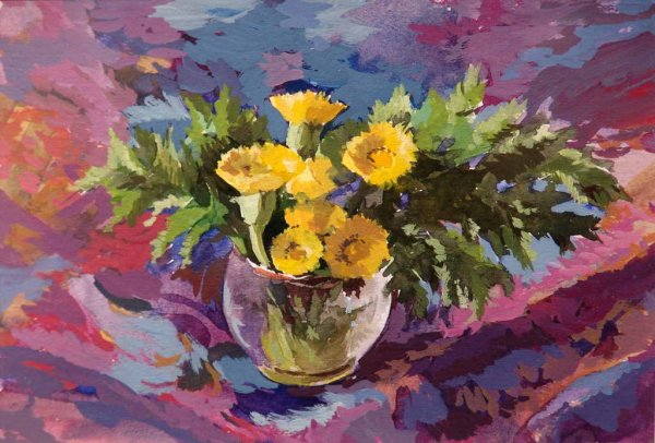 Мать и мачеха живопись