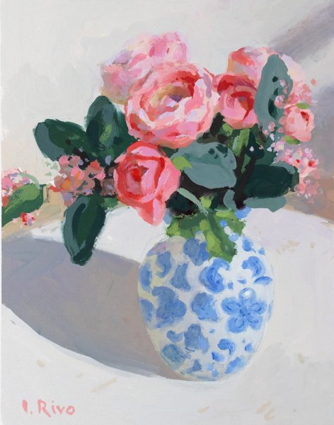 Лена Риво гуашь