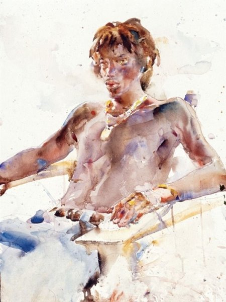 Чарльз Рид акварель