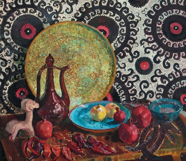 Самарканд Чайхана живопись