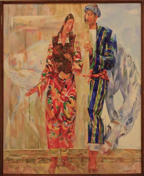 Эркин художник Бухара