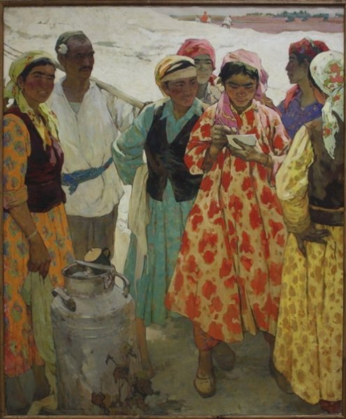 Художник Ходжиев Узбекистан