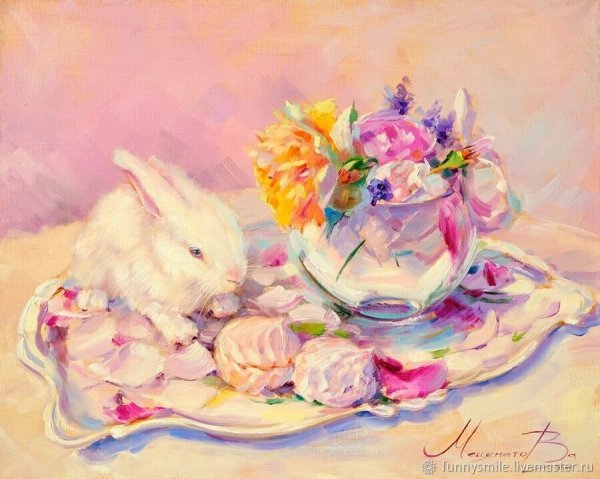 Художник Меценатова Валерия кролик