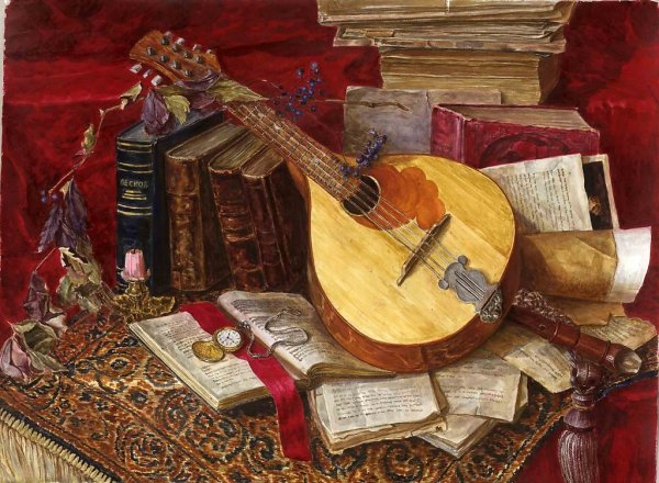 Лютня мандолина домра