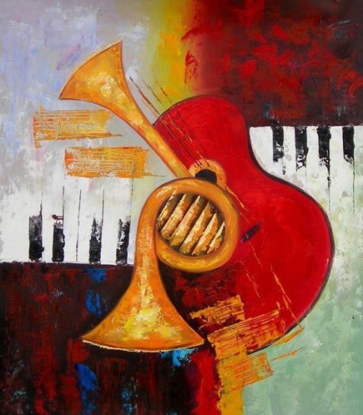 Музыкальные инструменты в живописи