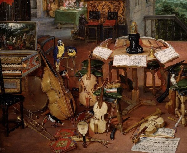 Яна брейгеля старшего “слух”,