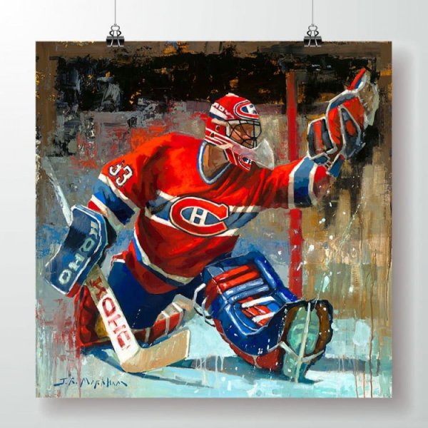 Хоккейный вратарь Монреаль Канадиенс