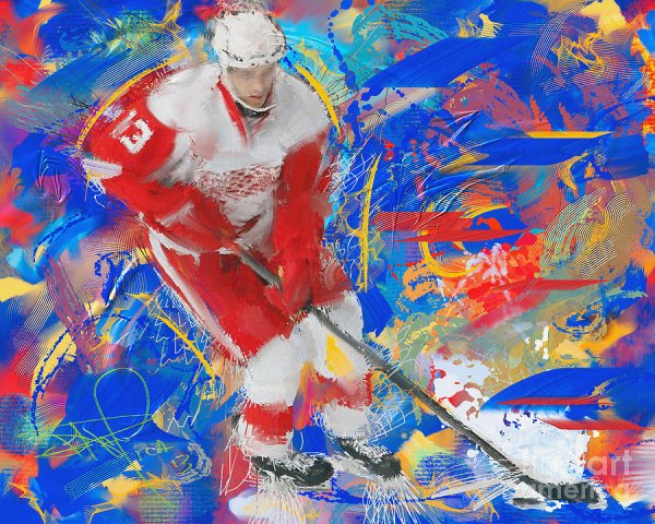 Картина хоккей