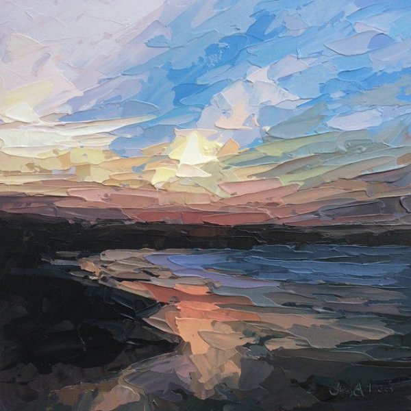 Пастозная живопись Jason Anderson