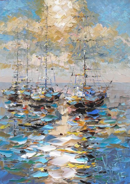 Мастихиновая живопись Импрессионизм