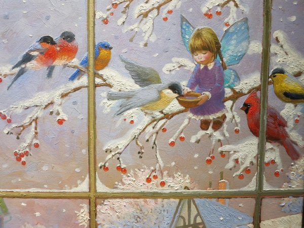 Художник Виктор Низовцев ангел