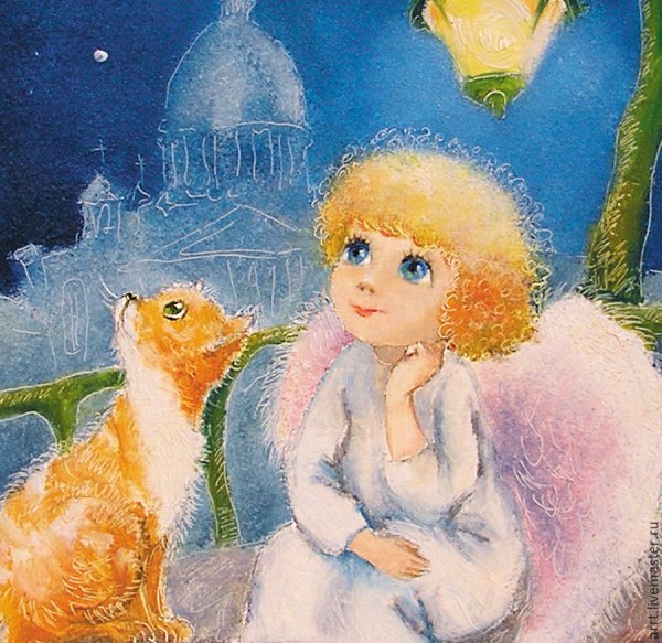 Ирина Капустина художник картины ангел