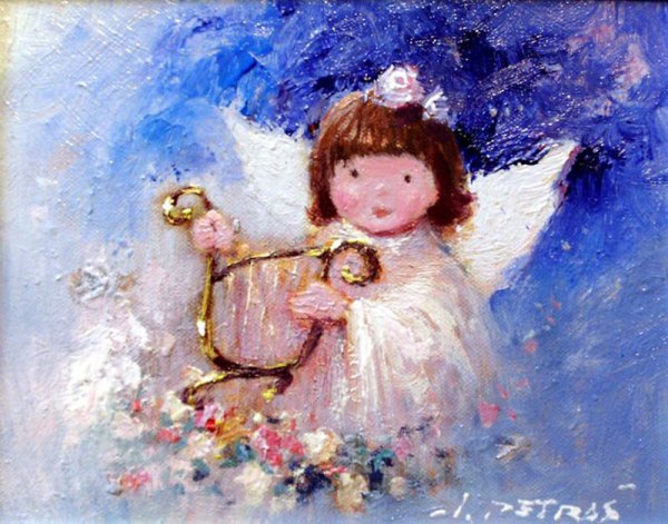 Ангелочки в современной живописи