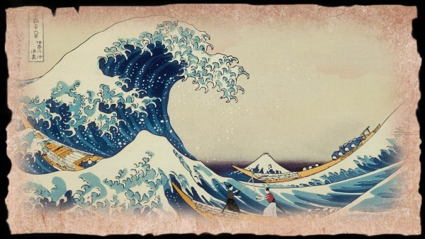 Кацусика Хокусай картины