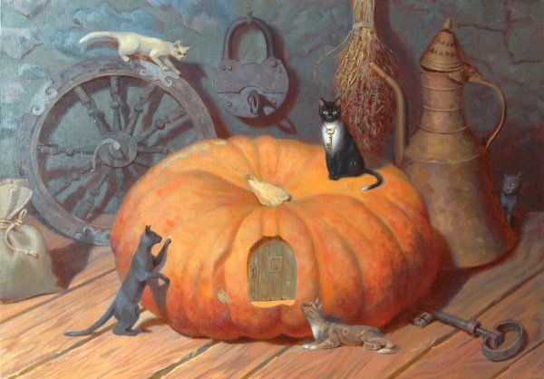 Рембрандт натюрморт тыквы