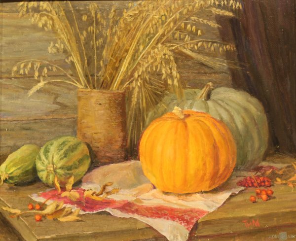 Этюды с тыквой