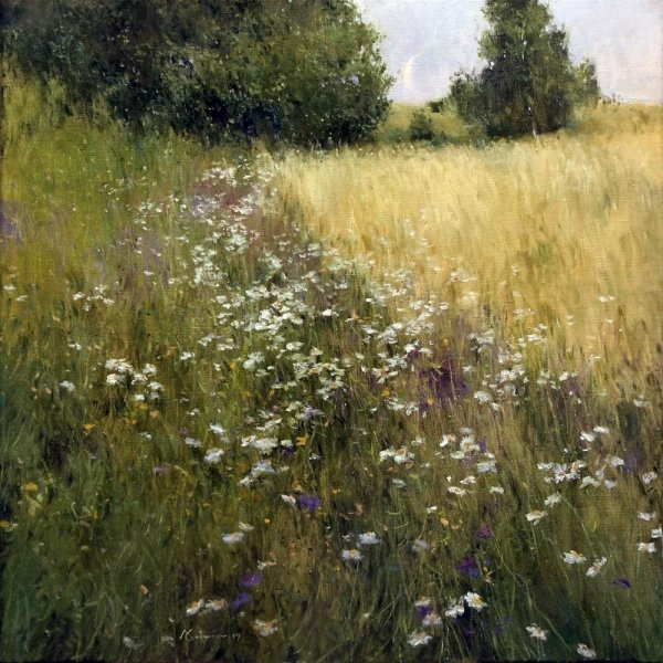 Алексей Савченко художник картины деревня