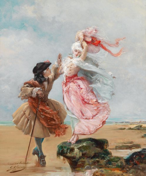 Николя Ланкре "танцовщица Камарго"