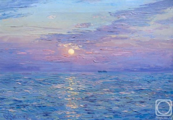 Морской пейзаж маслом Импрессионизм