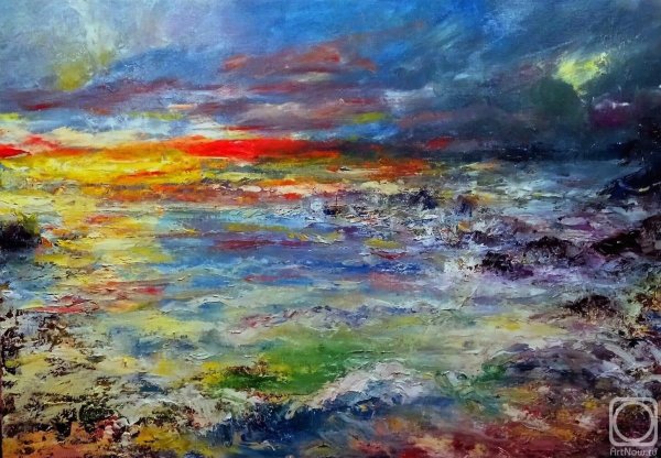 Картина море современное искусство