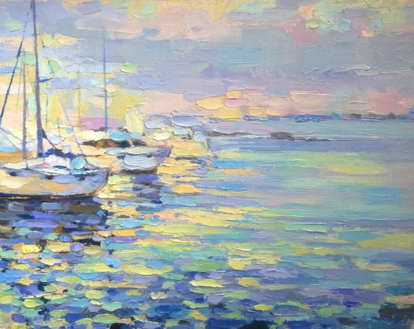 Импрессионизм Моне морской пейзаж