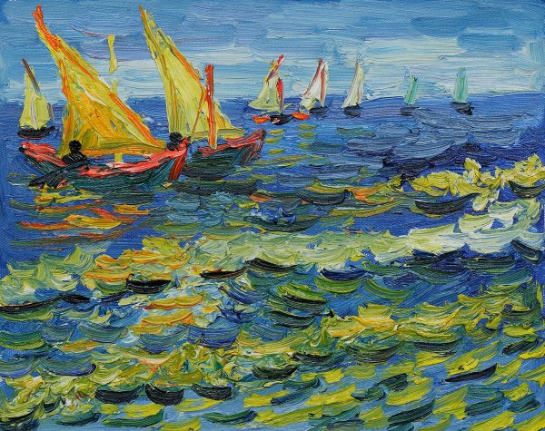 Ван Гог море в сент-Мари